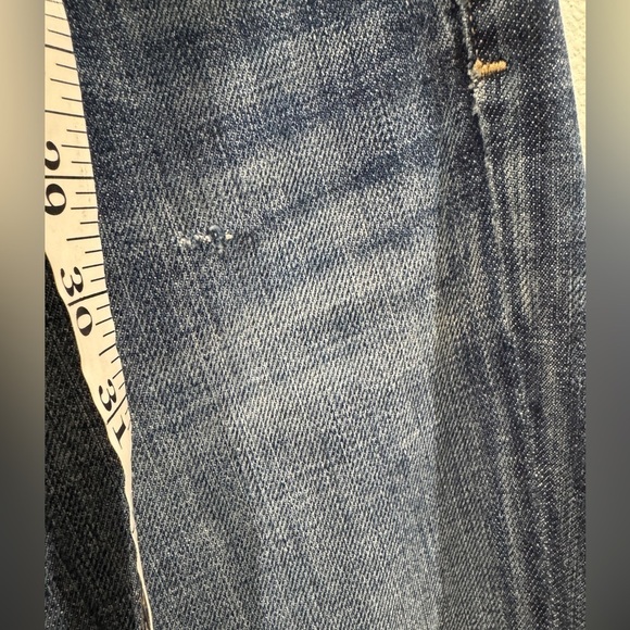 Citizens of Humanity Kelly #063 Low Waist Cropped Denim Blue Jeans Size 30 - Picture 4 of 15